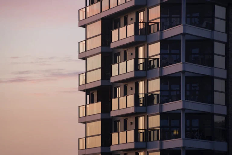 Apartment building in Abu Dhabi where residents are relocating