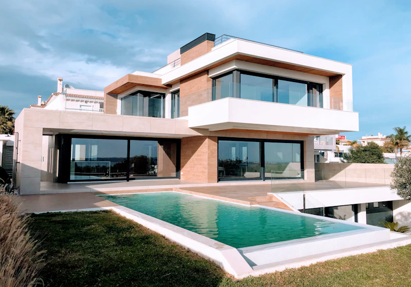 Large two-storey villa prepared for a villa move