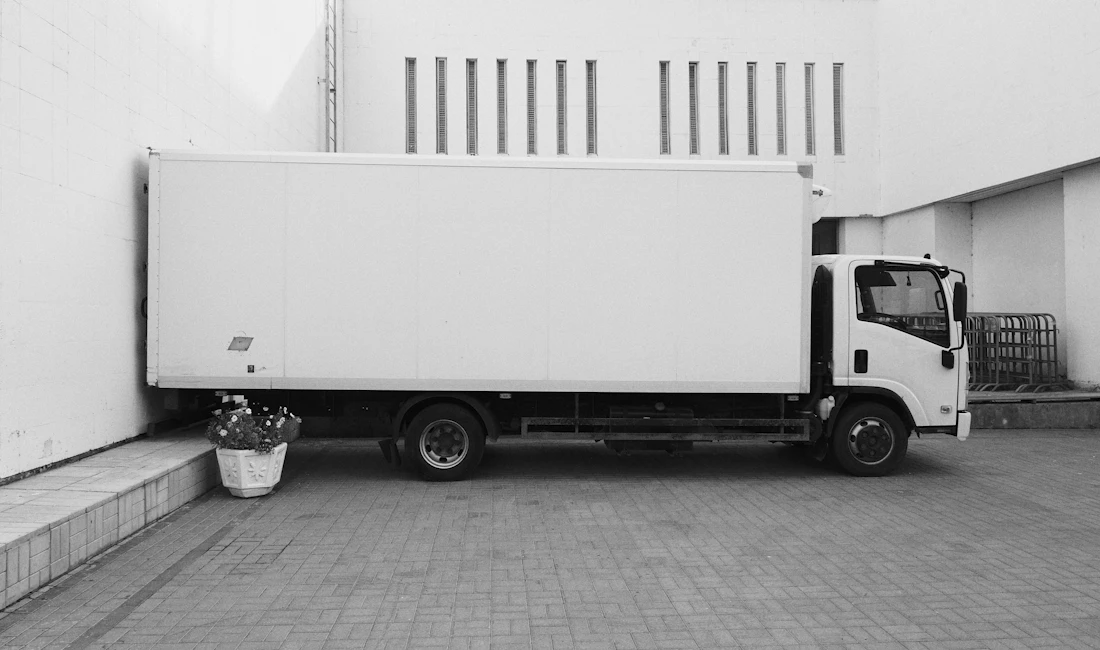 Moving truck used for safe furniture transportation in Abu Dhabi