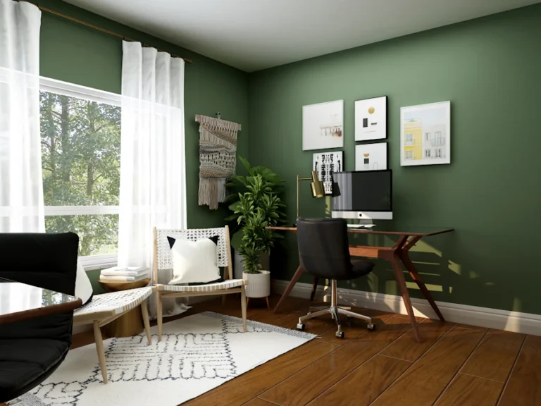 Small office with desk and chair for a small office move